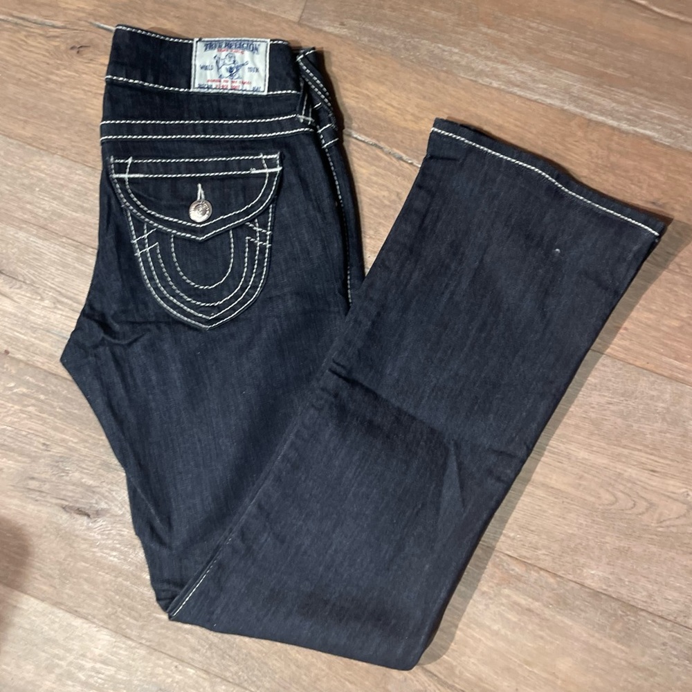 True Religion Jeans Hi-Rise Boot